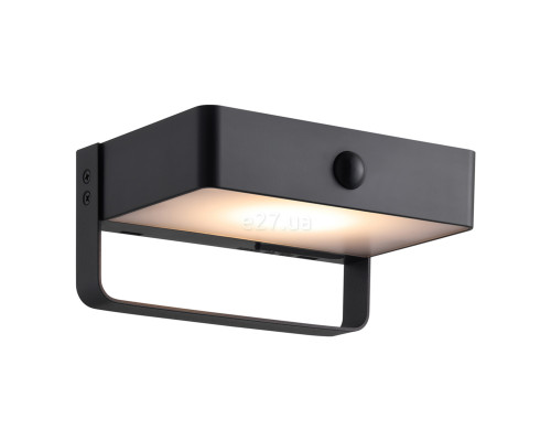 Настінний світильник Nordlux 2518251003 Saulio Solar Black, 4.5 Вт, 370 лм, 3000K