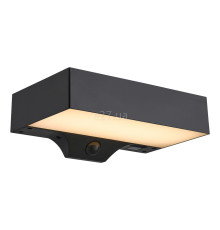 Настінний світильник Nordlux 2518341003 Monay Square Solar Black, 5 Вт, 200 лм, 3000K