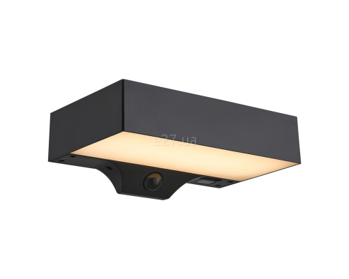 Настінний світильник Nordlux 2518341003 Monay Square Solar Black, 5 Вт, 200 лм, 3000K