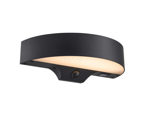 Настінний світильник Nordlux 2518351003 Monay Round Solar Black, 5 Вт, 200 лм, 3000K