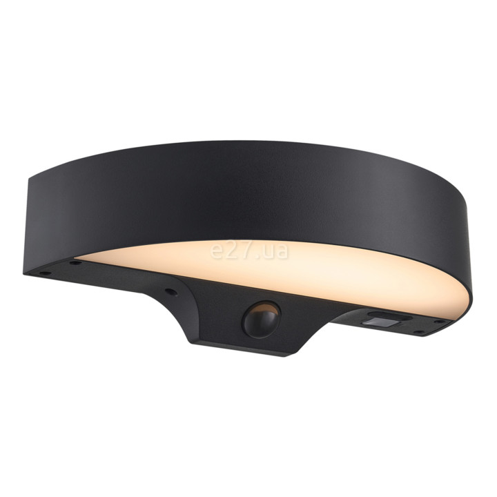 Настінний світильник Nordlux 2518351003 Monay Round Solar Black, 5 Вт, 200 лм, 3000K · Nordlux · nordlux-2518351003