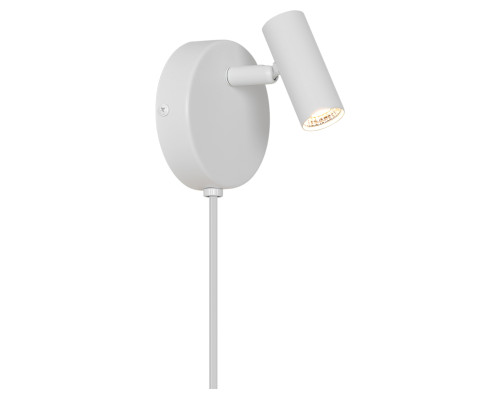 Бра Nordlux 2612501001 Omari Round | Wall light | White, 3.2 Вт, 320 лм, 2700K