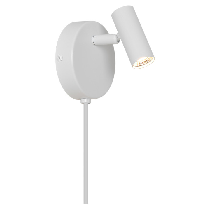 Бра Nordlux 2612501001 Omari Round | Wall light | White, 3.2 Вт, 320 лм, 2700K · Nordlux · nordlux-2612501001