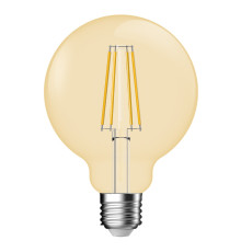 Лампа світлодіодна Nordlux 2680102727 Deco E27 | G95 | Dim | 2500 Kelvin | 660 Lumen, G95 2500K E27 Dimmable