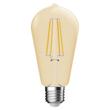 Лампа світлодіодна Nordlux 2680112727 Deco E27 | ST64 | Dim | 2500 Kelvin | 660 Lumen, ST64 2500K E27 Dimmable · Nordlux · nordlux-2680112727