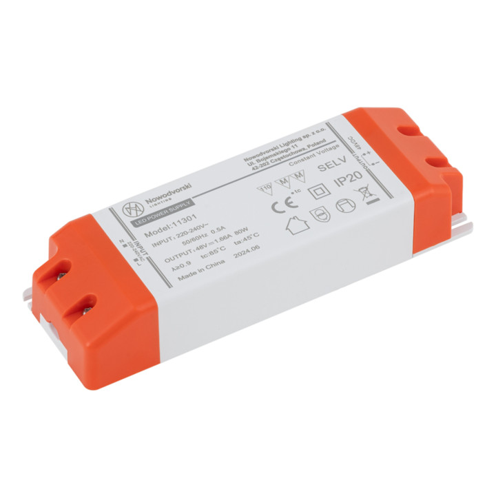 Блок живлення Nowodvorski 11301 LVM 48V DC 80W Power Supply, 48V DC, 80 Вт · Nowodvorski · nowodvorski-11301