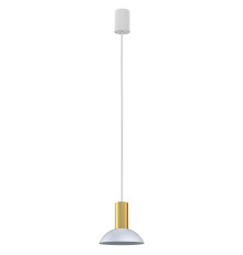 Підвісний світильник Nowodvorski 8037 Hermanos C White/Solid Brass