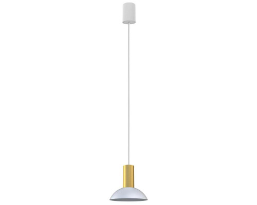 Підвісний світильник Nowodvorski 8037 Hermanos C White/Solid Brass