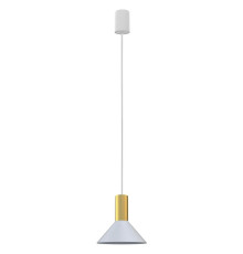 Підвісний світильник Nowodvorski 8040 Hermanos A White/Solid Brass