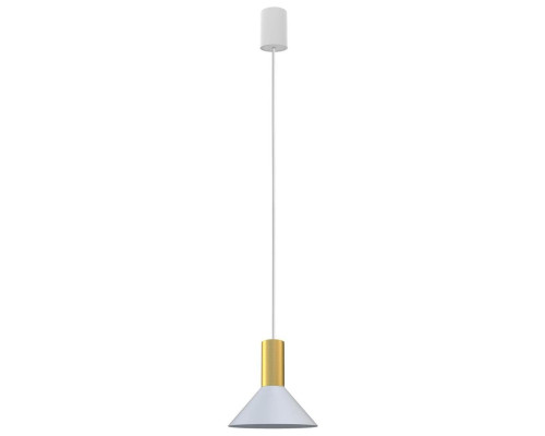 Підвісний світильник Nowodvorski 8040 Hermanos A White/Solid Brass
