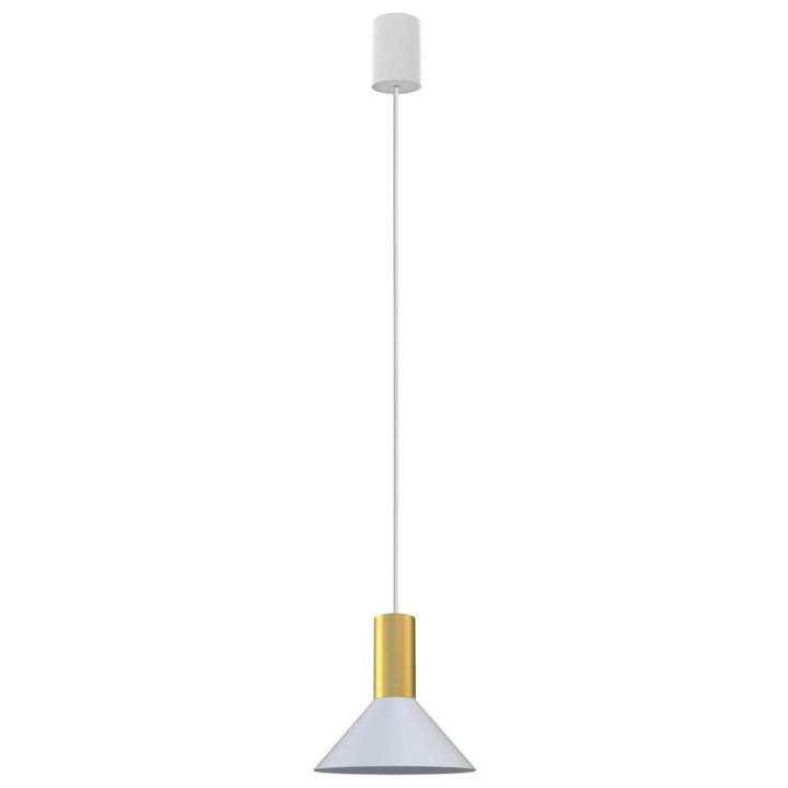 Підвісний світильник Nowodvorski 8040 Hermanos A White/Solid Brass · Nowodvorski · nowodvorski-8040