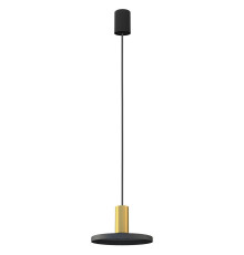 Підвісний світильник Nowodvorski 8100 Hermanos B Black/Solid Brass