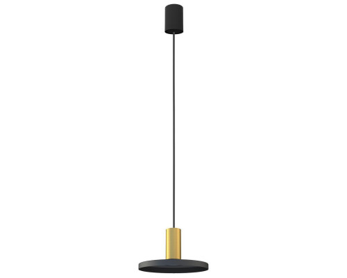 Підвісний світильник Nowodvorski 8100 Hermanos B Black/Solid Brass