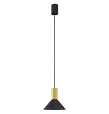 Підвісний світильник Nowodvorski 8103 Hermanos A Black/Solid Brass