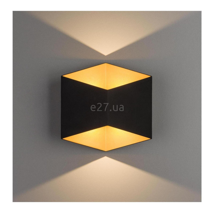 Бра Nowodvorski 8141 Triangles LED Black-Gold, 5 Вт, 450 лм, 3000K · Nowodvorski · nowodvorski-8141