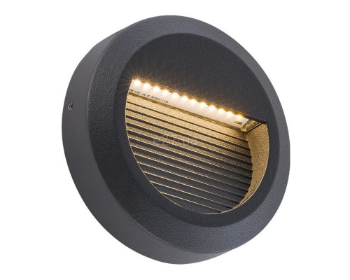 Настінний світильник Nowodvorski 8147 Sidewalk LED Round, 1.6 Вт, 61 лм, 3000K
