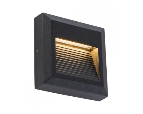 Настінний світильник Nowodvorski 8148 Sidewalk LED Square, 1.6 Вт, 61 лм, 3000K