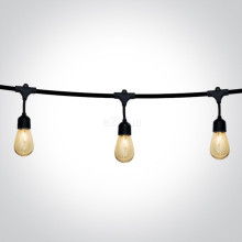 Гірлянда One Light 0996/B Outdoor Solar String Lights, 1 Вт, 2700K · One Light · one-light-0996-b