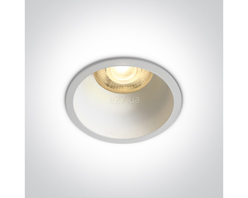 Точковий світильник One Light 10105AD/W/W Recessed Spots Fixed