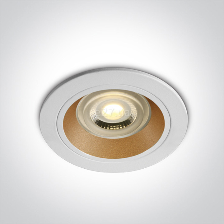 Точковий світильник One Light 10105ALG/W/BS Recessed Spots Fixed · One Light · one-light-10105alg-w-bs
