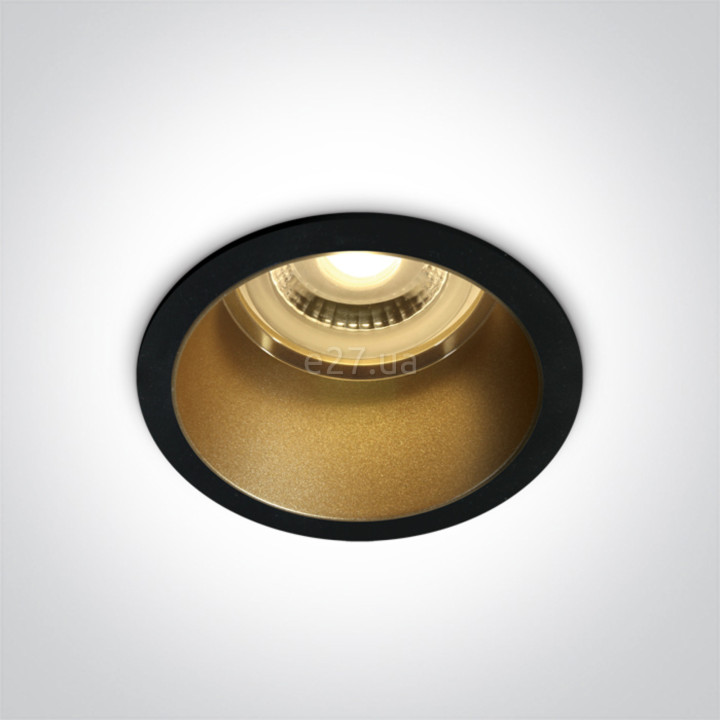 Точковий світильник One Light 10105D8/B/BS Recessed Spots Fixed · One Light · one-light-10105d8-b-bs