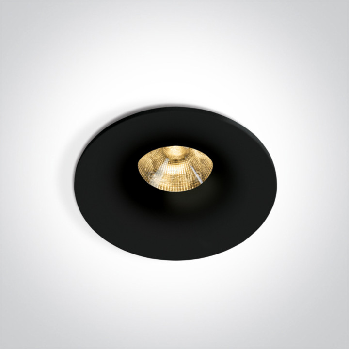 Точковий світильник One Light 10107DB/B/W Recessed Spots Fixed LED · One Light · one-light-10107db-b-w