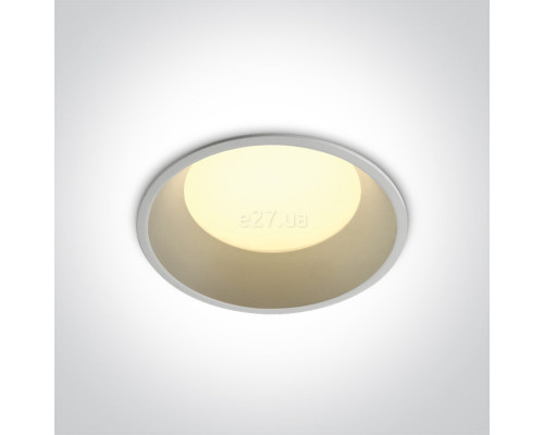 Точковий світильник One Light 10109D/W/V Downlights Fixed LED, 9 Вт, 1000 лм, 3000К-4000К-5000К