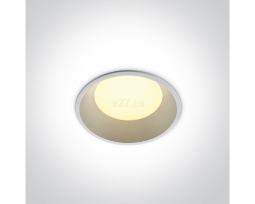 Точковий світильник One Light 10109FD/W/C The IP54 Dark Light Bathroom Downlights Die cast, 9 Вт, 765 лм, 4000K