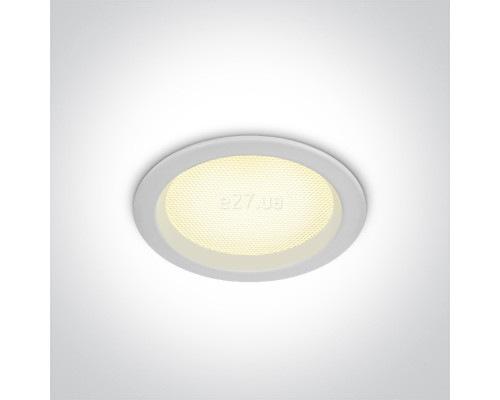 Точковий світильник One Light 10110U/W/V Downlights Fixed LED, 10 Вт, 850 лм, 3000К-4000К-6000К