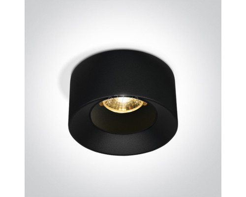 Точковий світильник One Light 10112A/B/W Recessed Spots Fixed LED, 12 Вт, 1100 лм, 3000К