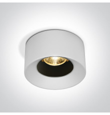 Точковий світильник One Light 10112A/W/W Recessed Spots Fixed LED, 12 Вт, 1100 лм, 3000К