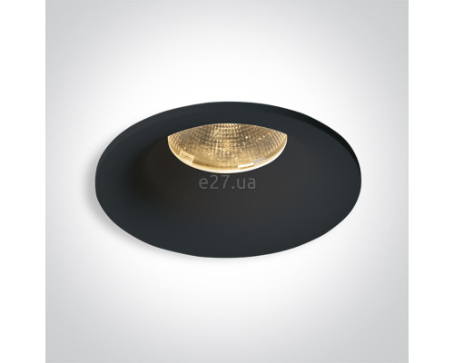 Точковий світильник One Light 10112C/B/W Recessed Spots Fixed LED, 12 Вт, 1100 лм, 3000К