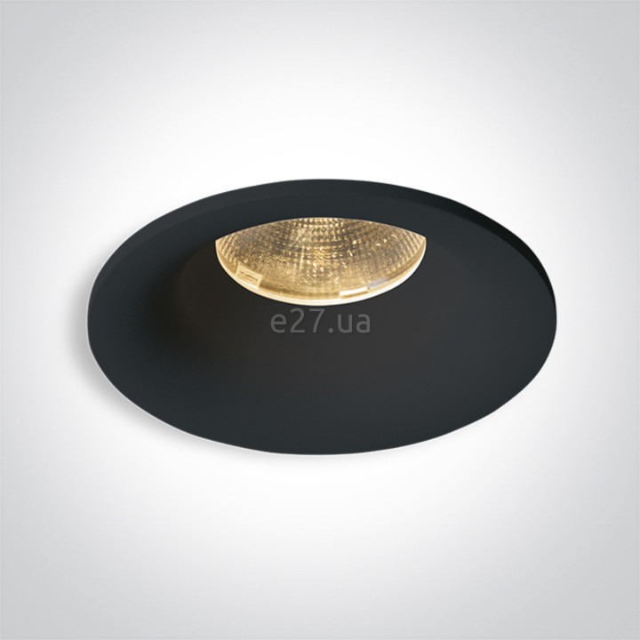 Точковий світильник One Light 10112C/B/W Recessed Spots Fixed LED, 12 Вт, 1100 лм, 3000К · One Light · one-light-10112c-b-w
