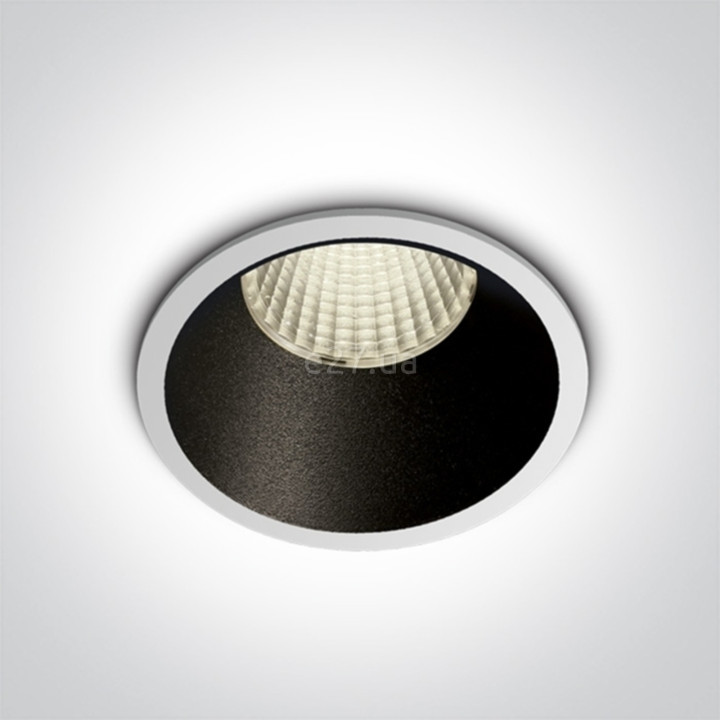 Точковий світильник One Light 10112K/W/C Recessed Spots Fixed LED, 12 Вт, 1100 лм, 4000K · One Light · one-light-10112k-w-c