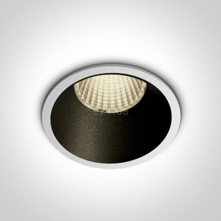 Точковий світильник One Light 10112K/W/W Recessed Spots Fixed LED, 12 Вт, 1100 лм, 3000K · One Light · one-light-10112k-w-w