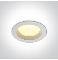 Точковий світильник One Light 10113B/W/V Downlights Fixed LED, 13 Вт, 950 лм, 3000К-4000К-5000К
