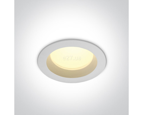 Точковий світильник One Light 10113B/W/V Downlights Fixed LED, 13 Вт, 950 лм, 3000К-4000К-5000К