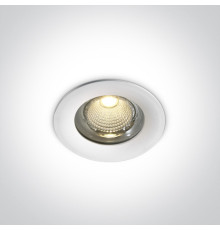 Точковий світильник One Light 10115G/W/W The Outdoor/Bathroom IP65 Range Die cast, 15 Вт, 1125 лм, 3000K