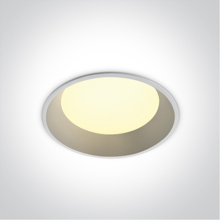 Стельовий світильник One Light 10120FD/W/V, 20 Вт, 2000 лм, 3000К-4000К-5000К · One Light · one-light-10120fd-w-v