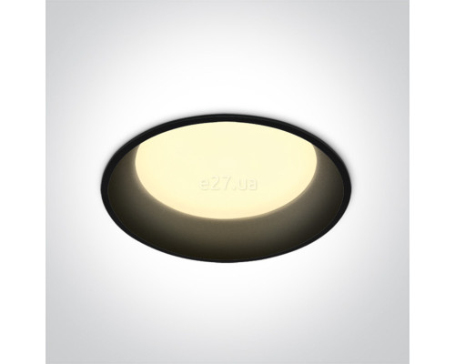 Точковий світильник One Light 10122D/B/V Downlights Fixed LED, 22 Вт, 1900 лм, 3000К-4000К-5000К
