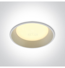 Точковий світильник One Light 10122D/W/V Downlights Fixed LED, 22 Вт, 1900 лм, 3000К-4000К-5000К