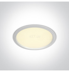 Точковий світильник One Light 10124U/W/V Downlights Fixed LED, 24 Вт, 2000 лм, 3000К-4000К-6000К
