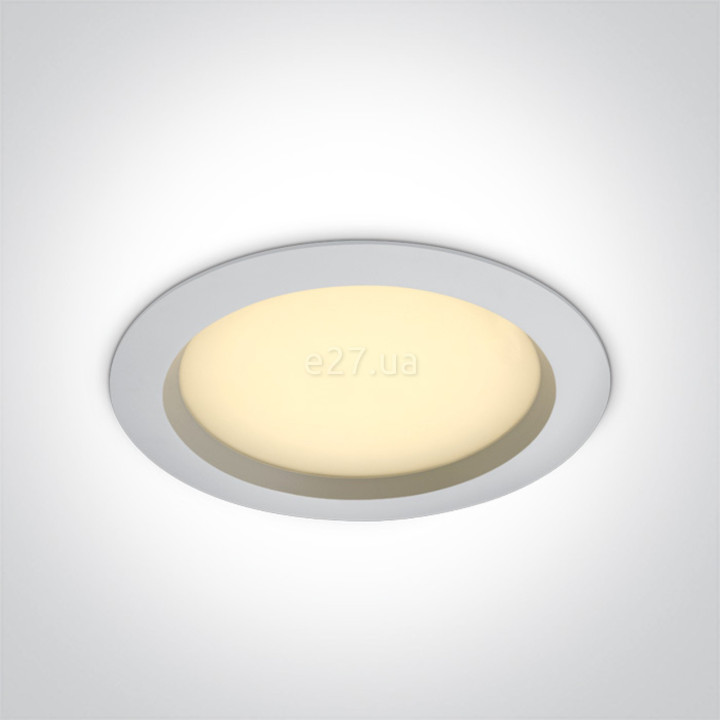 Стельовий світильник One Light 10125B/W/V Downlights Fixed LED, 25 Вт, 2000 лм, 3000К-4000К-5000К · One Light · one-light-10125b-w-v
