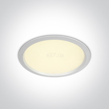 Стельовий світильник One Light 10130U/W/V Downlights Fixed LED, 30 Вт, 2500 лм, 3000К-4000К-6000К · One Light · one-light-10130u-w-v