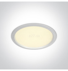 Стельовий світильник One Light 10130U/W/V Downlights Fixed LED, 30 Вт, 2500 лм, 3000К-4000К-6000К