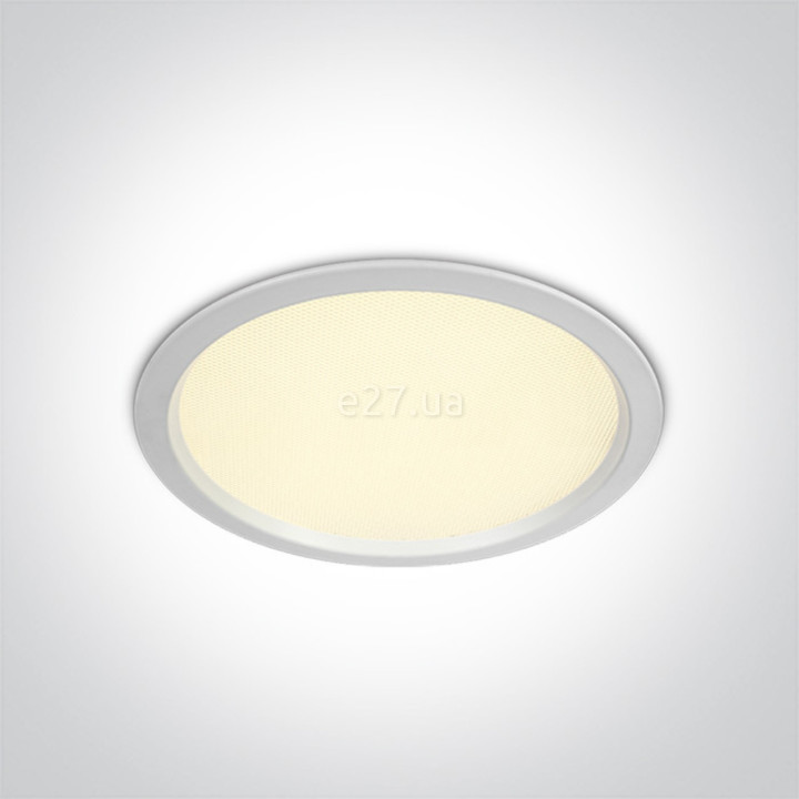 Стельовий світильник One Light 10130U/W/V Downlights Fixed LED, 30 Вт, 2500 лм, 3000К-4000К-6000К · One Light · one-light-10130u-w-v