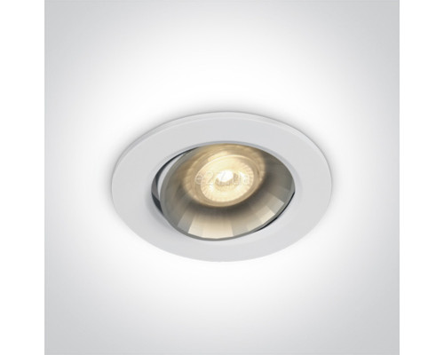 Точковий світильник One Light 11106K/W The Compact Spots, 6 Вт, 345 лм, 3000K