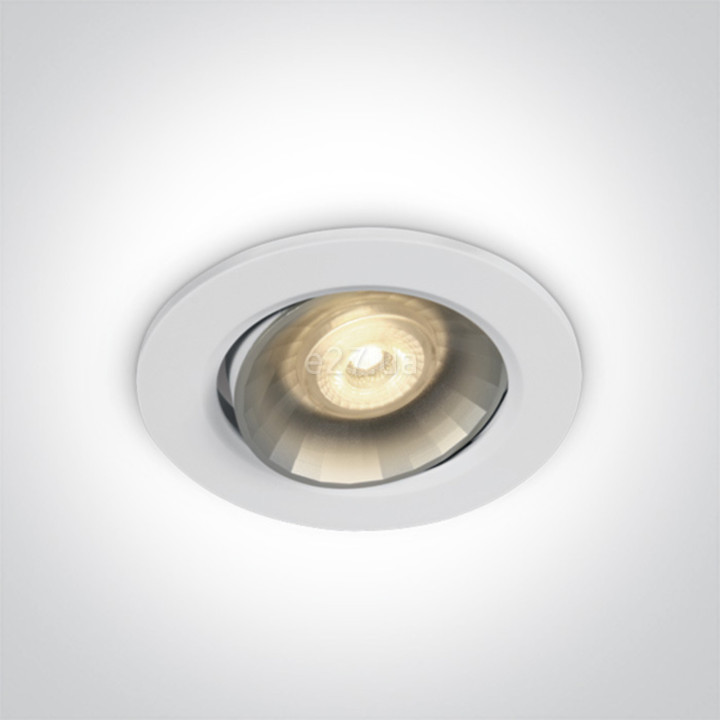 Точковий світильник One Light 11106K/W The Compact Spots, 6 Вт, 345 лм, 3000K · One Light · one-light-11106k-w