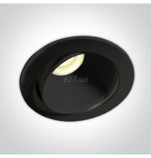 Точковий світильник One Light 11106PK/B/W Recessed Spots Adjustable LED, 8 Вт, 850 лм, 3000К