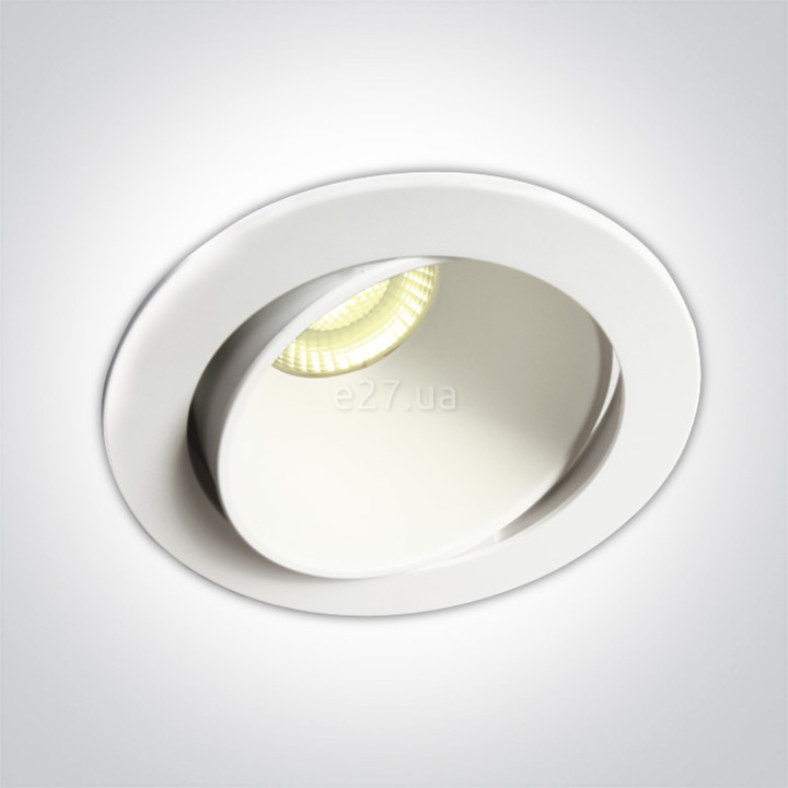 Точковий світильник One Light 11106PK/W/W Recessed Spots Adjustable LED, 8 Вт, 850 лм, 3000K · One Light · one-light-11106pk-w-w